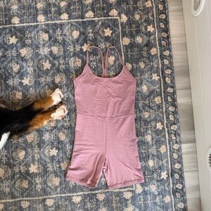 Old Navy Active Powerchill Romper | Dusty Rose | Women’s S